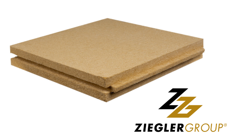 Le groupe Ziegler a lancé sa nouvelle usine de panneaux isolants en fibres de bois moins d'un an après le début de la construction.