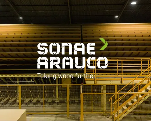 Panneau MDF recyclé BioReFiber X présenté par Sonae Arauco au salon SICAM 2025